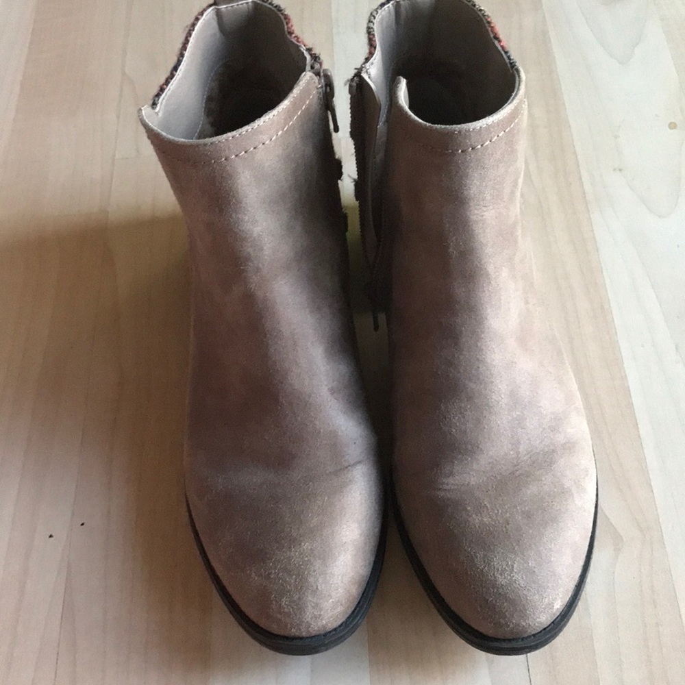 Tan Booties - Picture 2 of 4